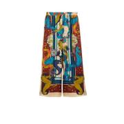 Max Mara Weekend Wide Trousers Multicolor, Dam