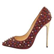 Christian Louboutin Pre-owned Pre-owned Mocka klackskor Multicolor, Da...