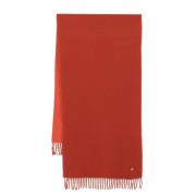 Maison Kitsuné Winter Scarves Red, Herr