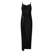 Paco Rabanne Maxi Dresses Black, Dam