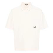 C.p. Company Broderad Logopolo Beige, Herr