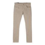 Dondup Slim-fit Jeans Beige, Herr