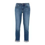 Liu Jo Cropped Jeans Blue, Dam