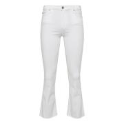 Adriano Goldschmied Flared Jeans White, Dam