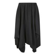 Comme des Garçons Midi Skirts Black, Dam