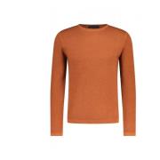 Daniele Fiesoli Round-neck Knitwear Orange, Herr