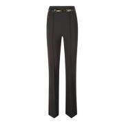 Elisabetta Franchi Trousers Black, Dam