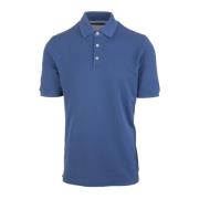 Fedeli Polo Shirts Blue, Herr