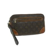 Louis Vuitton Vintage Pre-owned Canvas louis-vuitton-vskor Brown, Dam