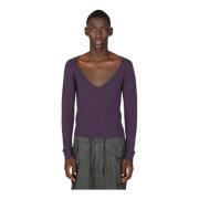 Dries Van Noten Knitwear Purple, Herr