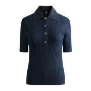 Fusalp Polo Shirts Blue, Dam