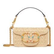 Valentino Garavani Handbags Beige, Dam