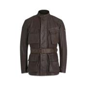 Belstaff Legacy Trialmaster Panther Läderjacka Brown, Herr