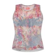 Diesel De-Ciri-Fse tank top Blue, Dam