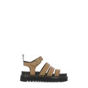 Dr. Martens Flat Sandals Brown, Dam