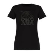 Max Mara T-Shirts Black, Dam