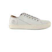 Timberland Vita Lädersneakers White, Herr