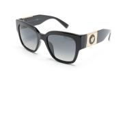 Versace Ve4437U Gb1T3 Sunglasses Black, Dam