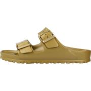 Birkenstock Sliders Yellow, Dam