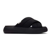 Toms Crossover Mallow Tofflor Svart Black, Dam