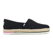 Toms Svarta Espadrillos Black, Dam