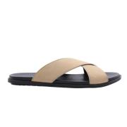 Cycleur de Luxe Stiliga Sommarsliders Beige, Herr