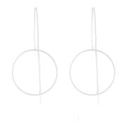 Dansk Copenhagen Earrings Gray, Dam