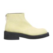 MM6 Maison Margiela Ankelboots i mocka Green, Herr