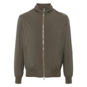 Barba Bomber Jackets Green, Herr