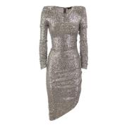 Elisabetta Franchi Party Dresses Gray, Dam