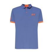 Sun68 Polo Shirts Blue, Herr