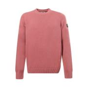 Ecoalf Round-neck Knitwear Pink, Herr