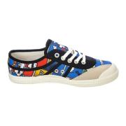 Kawasaki Färgglada Canvas Sneakers för Vår/Sommar Multicolor, Dam