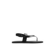 Max Mara Tåstygn sandaler Black, Dam