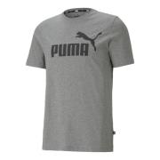 Puma Essential Logo Herr T-shirt Gray, Herr