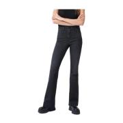 Salsa Boot-cut Jeans Black, Dam