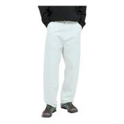 Carhartt Wip Trousers White, Herr