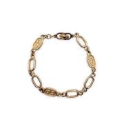 Dior Vintage Pre-owned Metall armband Yellow, Dam