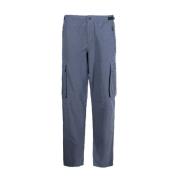 Ecoalf Straight Trousers Blue, Herr