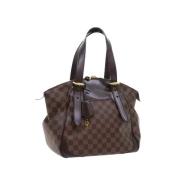 Louis Vuitton Vintage Pre-owned Canvas louis-vuitton-vskor Brown, Dam