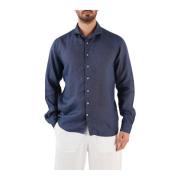 Gran Sasso Casual Shirts Blue, Herr