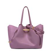 Gianni Chiarini Amanda Läder Väska i Argyle Lila Purple, Dam