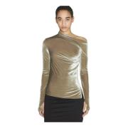 Helmut Lang Tops Green, Dam