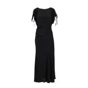 Mauro Grifoni Maxi Dresses Black, Dam