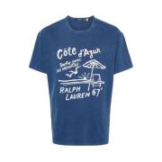 Ralph Lauren T-Shirts Blue, Herr