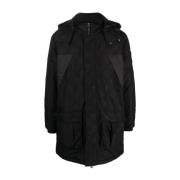 Emporio Armani EA7 Down Jackets Black, Herr