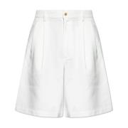 Comme des Garçons Veckade shorts White, Herr