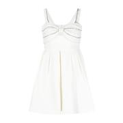 Self Portrait Short Dresses White, Dam