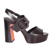 Santoni Sandals Brown, Dam