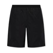 Ami Paris Badshorts med logotyp Black, Herr